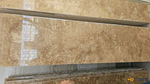 تصویر 3 از سنگ تراورتن محلات ساختار آهکی مقاوم اقلیم متنوع